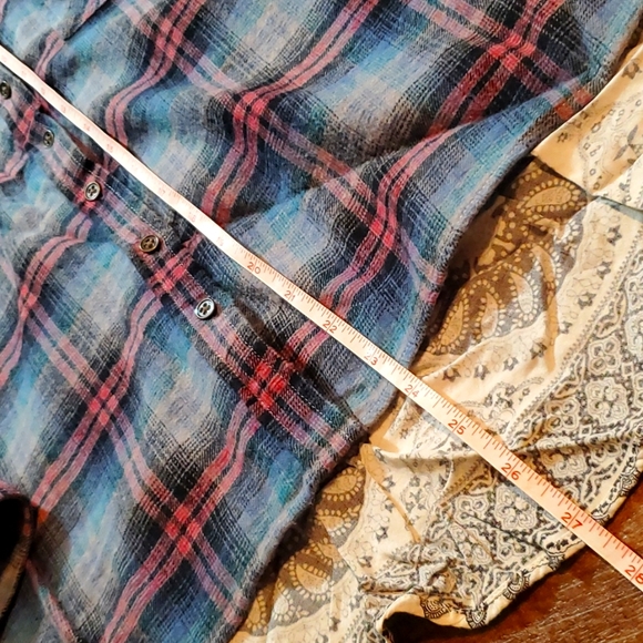 CLOVER + SCOUT Boho Flannel Sz. M - Picture 2 of 6